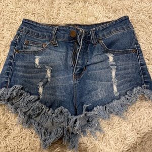 Jean shorts